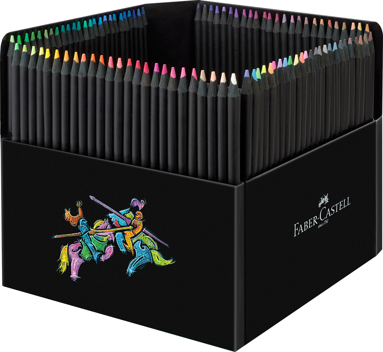 CREIOANE COLORATE 100 CULORI BLACK EDITION FABER-CASTELL CREIOANE COLORATE 100 CULORI BLACK EDITION FABER-CASTELL